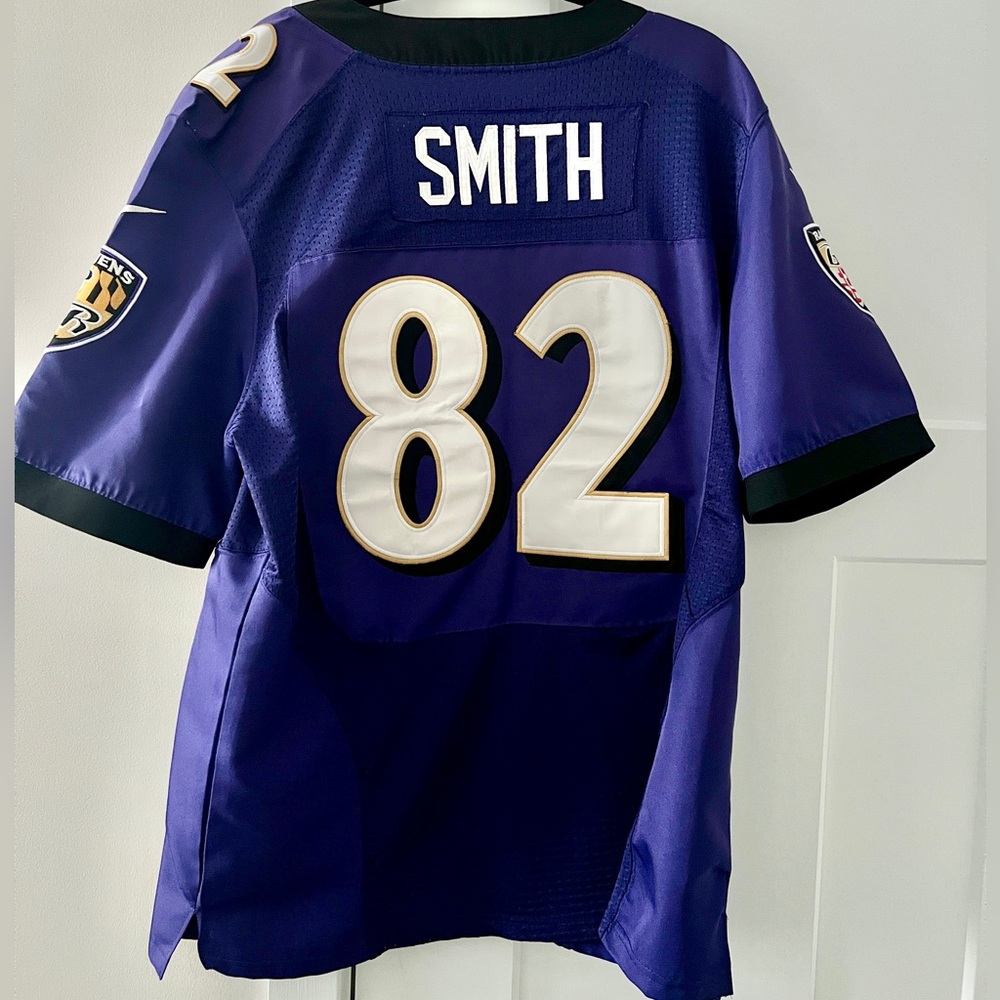 Nike Baltimore Ravens Torrey Smith #82 Stitched Jersey XL
